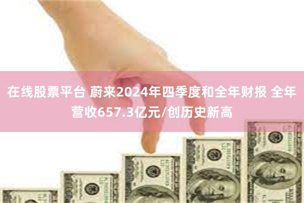 在线股票平台 蔚来2024年四季度和全年财报 全年营收657.3亿元/创历史新高