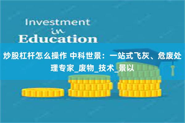炒股杠杆怎么操作 中科世景：一站式飞灰、危废处理专家_废物_技术_景以