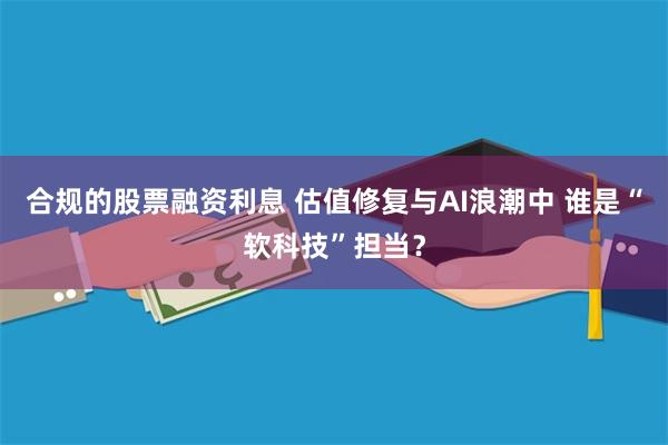 合规的股票融资利息 估值修复与AI浪潮中 谁是“软科技”担当?